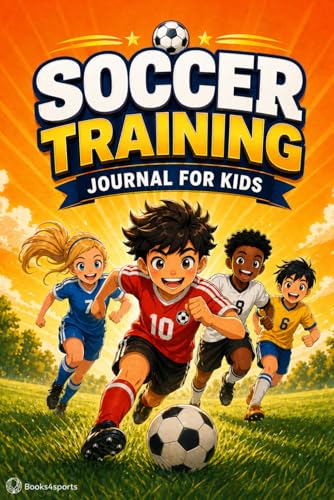 Cover of Soccer Training Journal for Kids