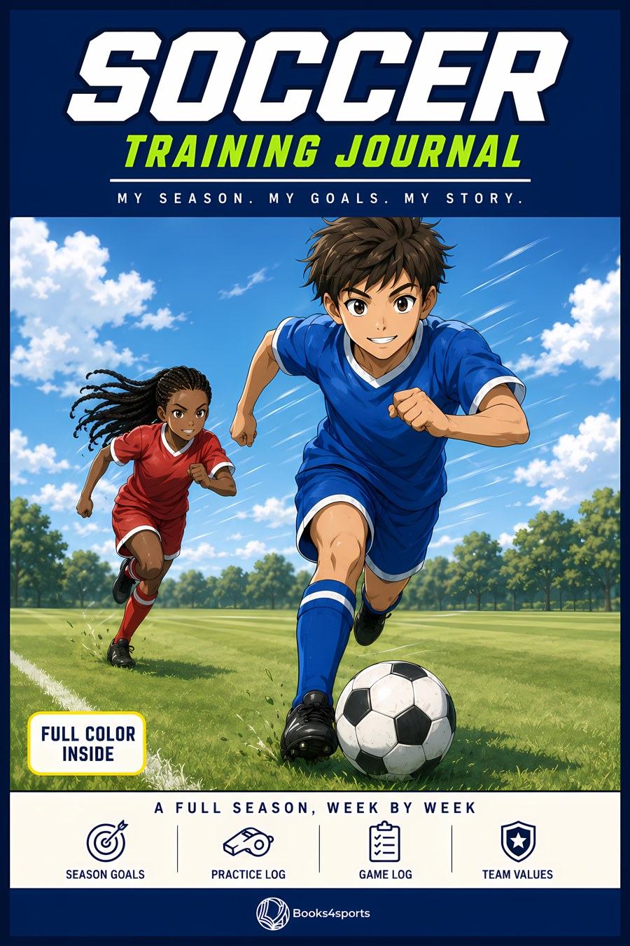 Cover of Soccer Training Journal
