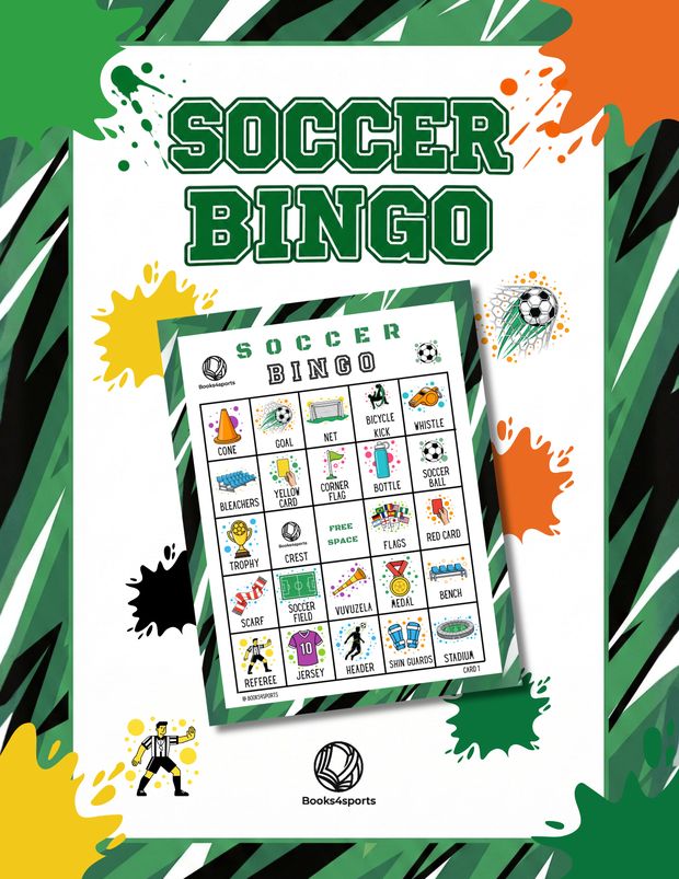 Soccer Bingo printable cover